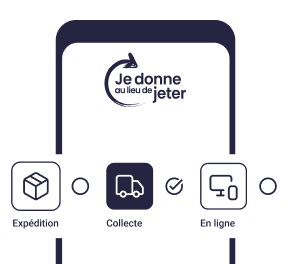 2. Sélectionnez le mode du don
